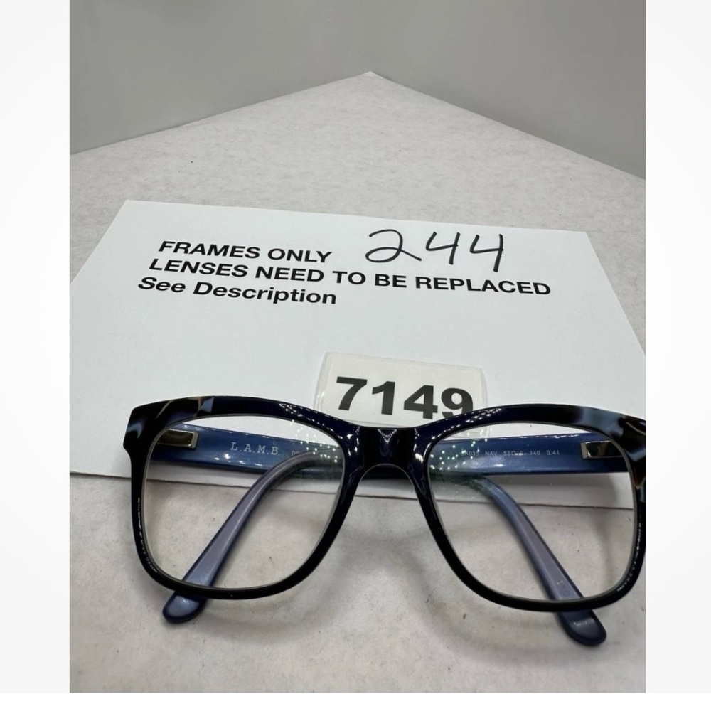 L.A.M.B. Black and Blue Eyewear